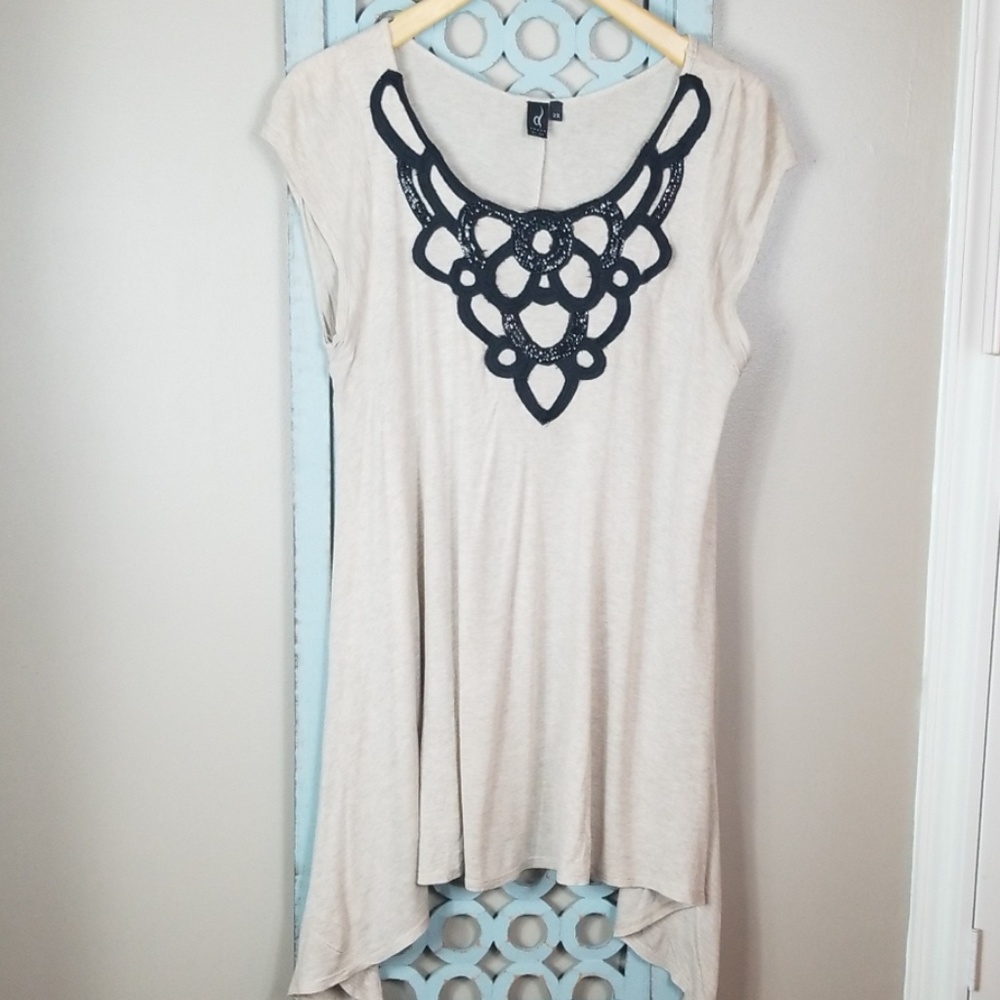 Flare Hem Top